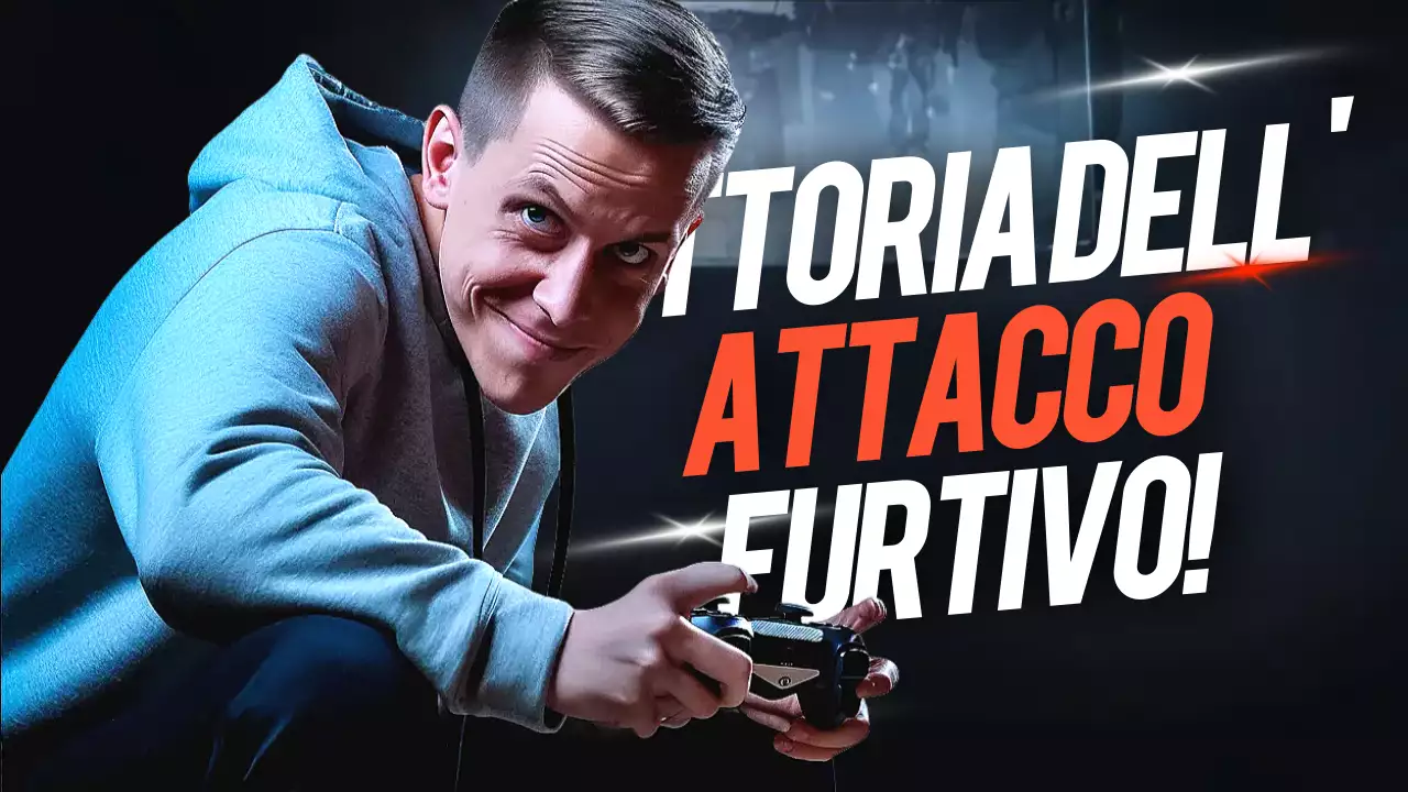 Annuncio di gioco blu di tendenza