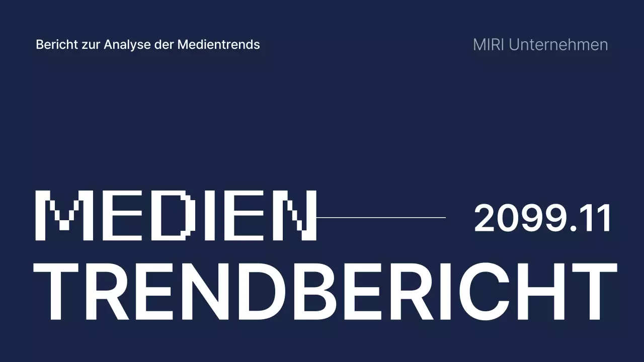 Navy Blue Modern Marketing Analytics Bericht