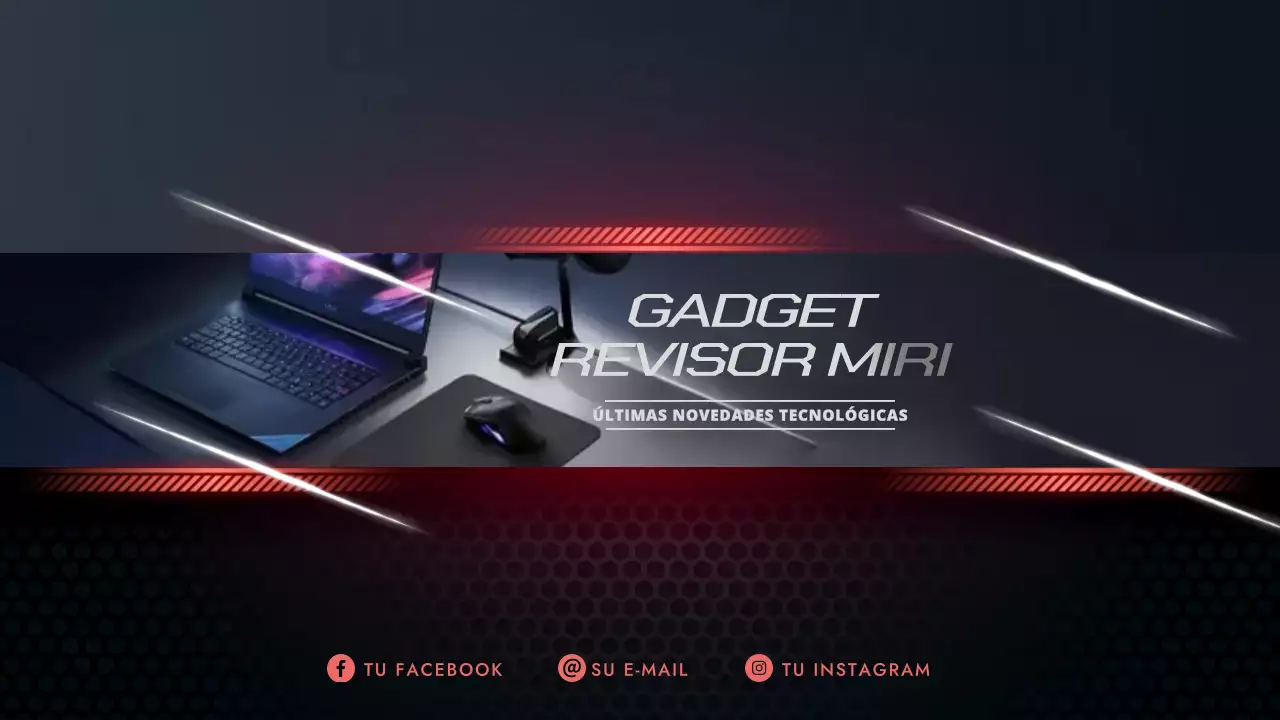 Promoción de tecnología moderna negra