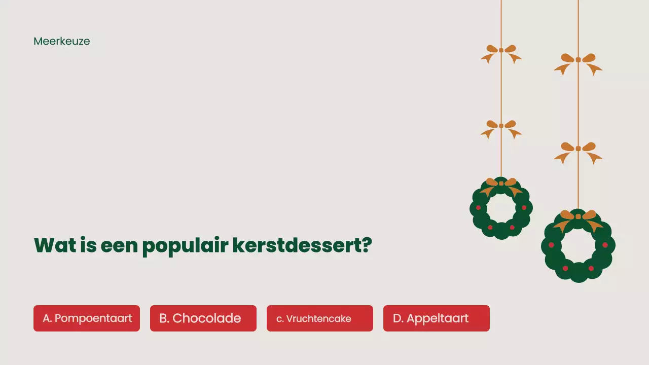Eenvoudige kerstcadeaus