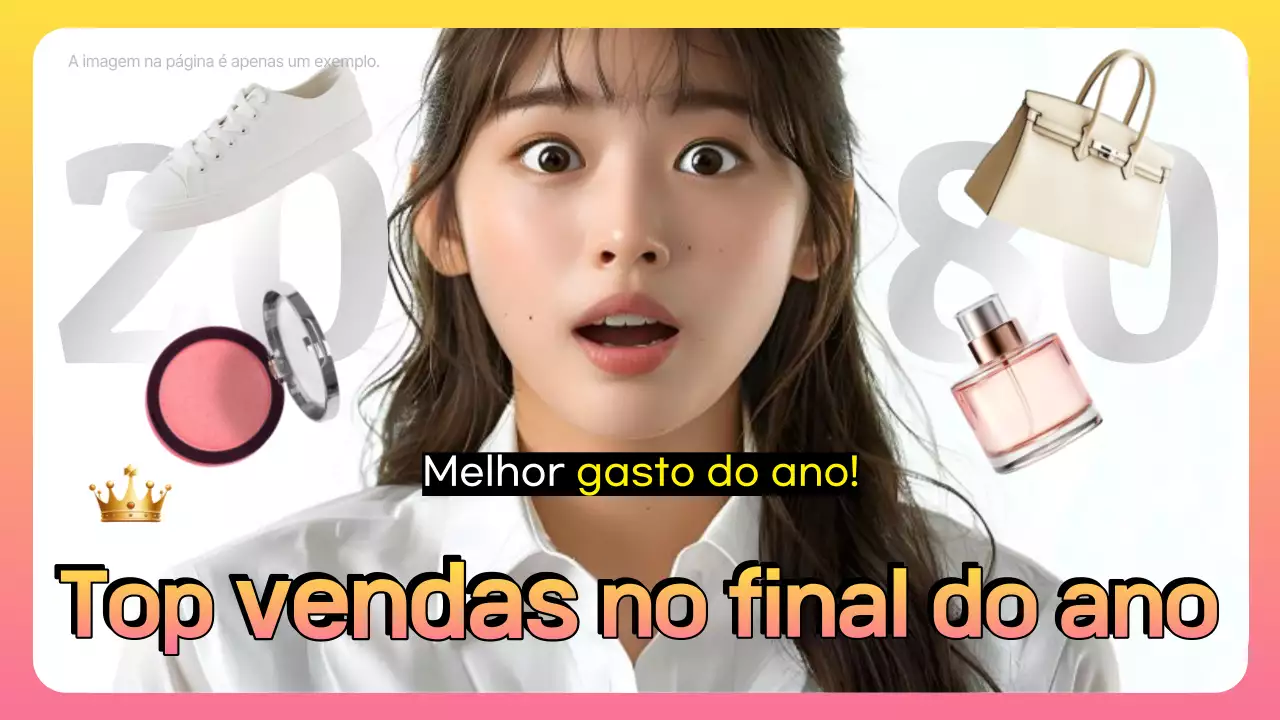 Anúncio de moda moderna cor-de-rosa