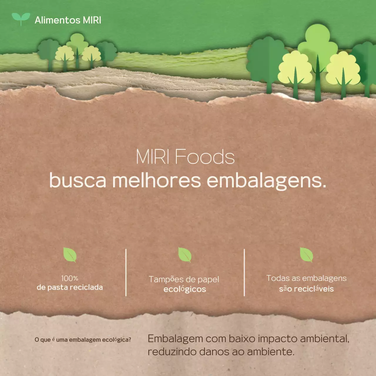 Publicidade ecológica de conservação da natureza