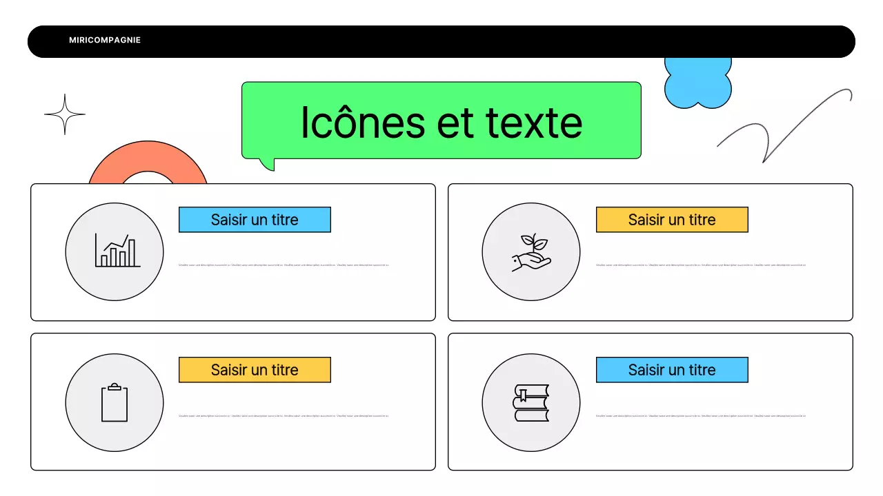 Un plan d'affaires simple en blanc