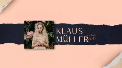 Beige Moderne Mode YouTube Kanal Kunst