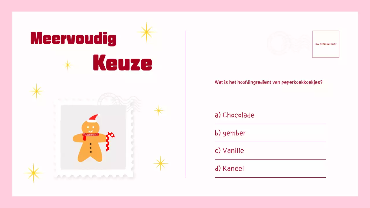 TRENDY LEUK ILLUSTRATIE KERST TRIVIA SPEL VOOR KINDEREN