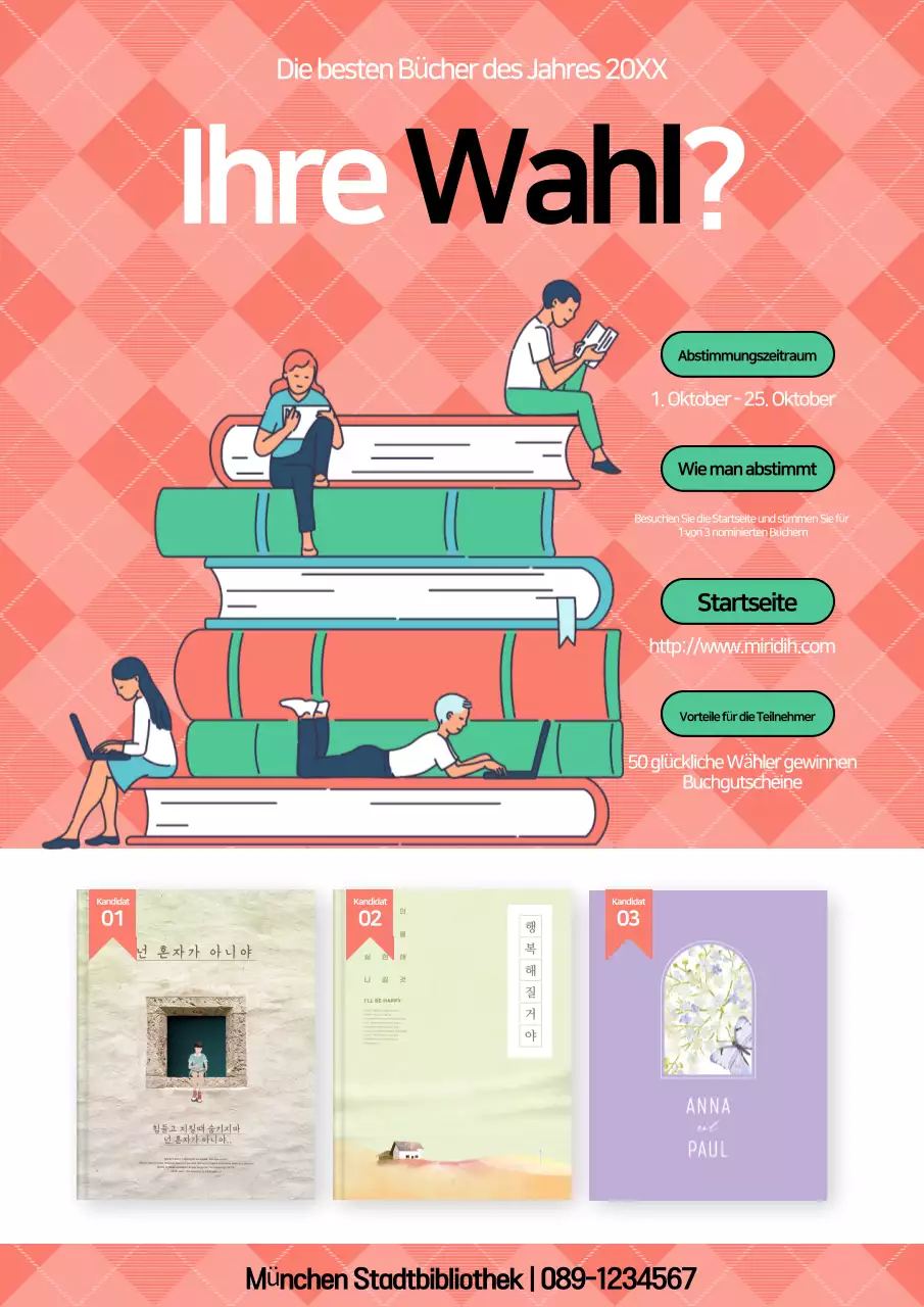 Ankündigung der Veranstaltung Orange Simple Reading