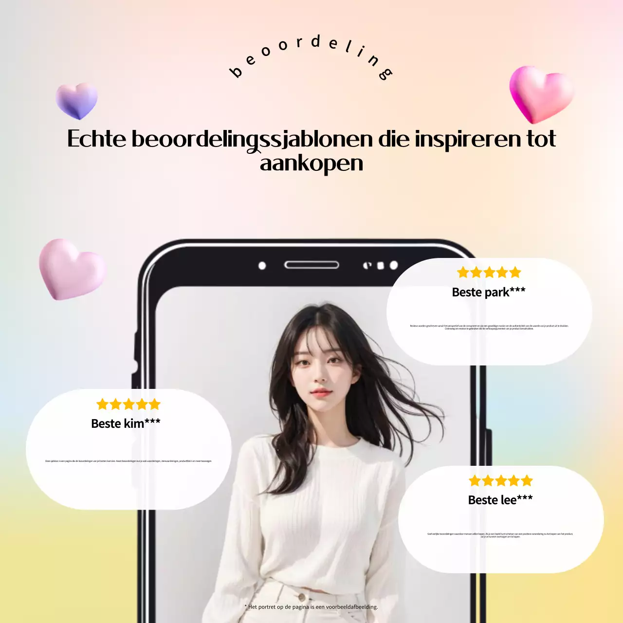 Mauve Modern Review Advertentie