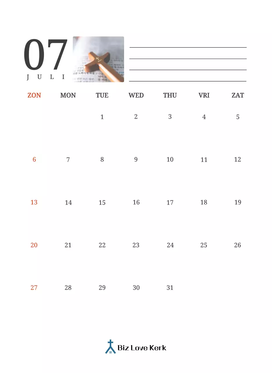 Een fotografische conceptkalender met kerken in landschapsschilderijen