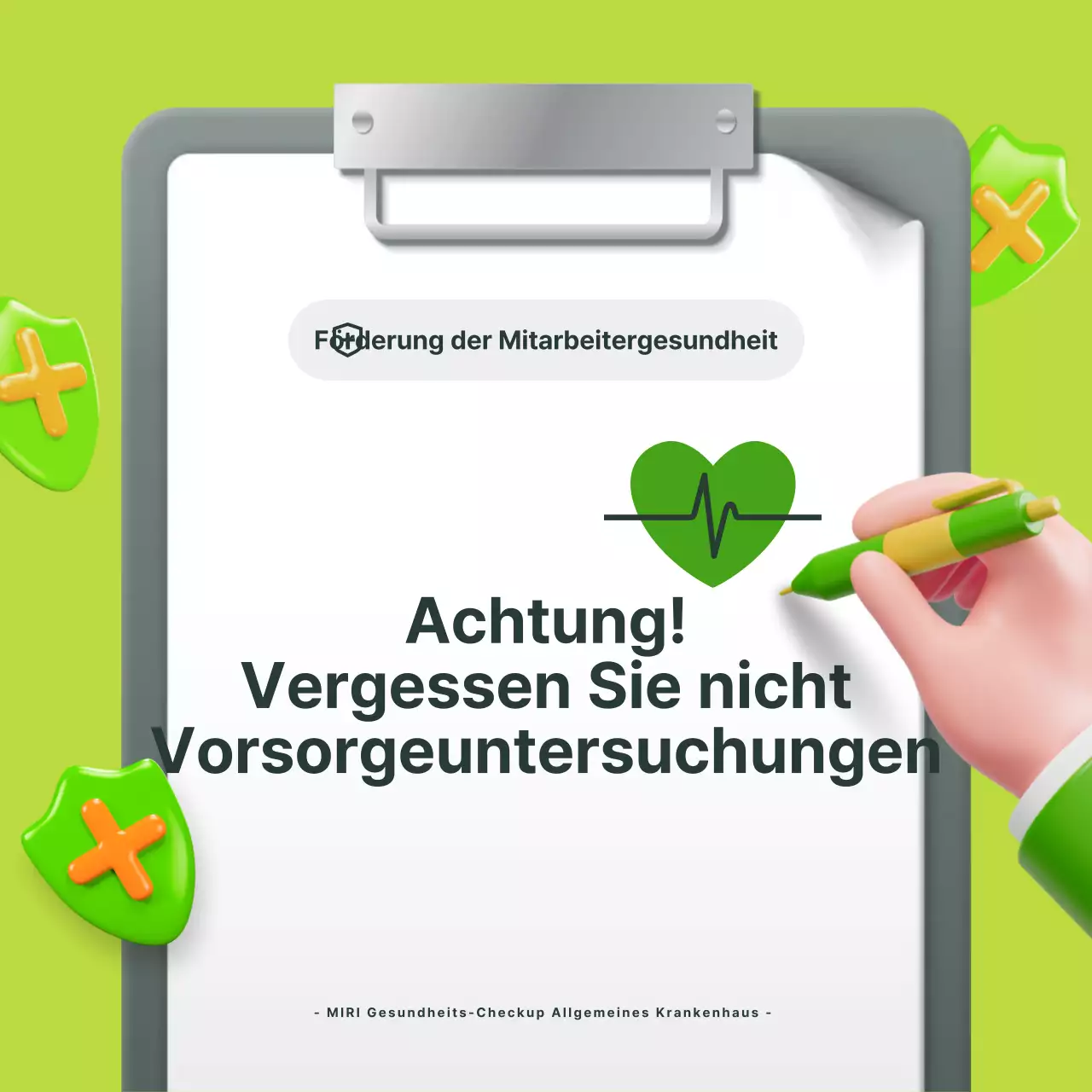 Leitfaden für den jährlichen einfachen Gesundheitscheck