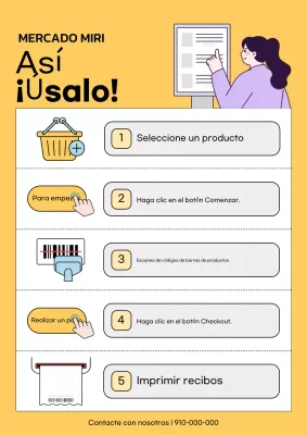 Guía de compras Yellow Simple