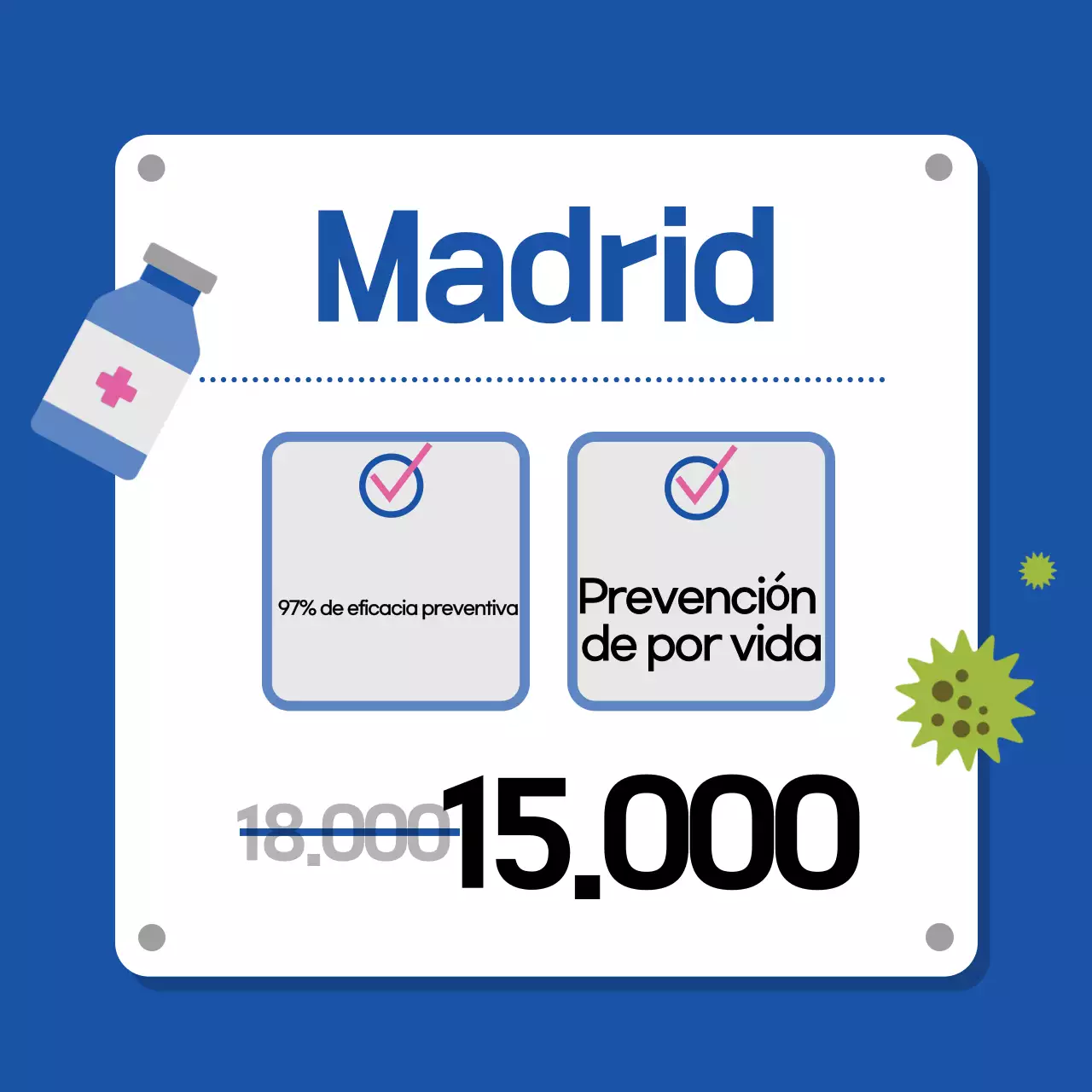 Guía de vacunación Grey Simple