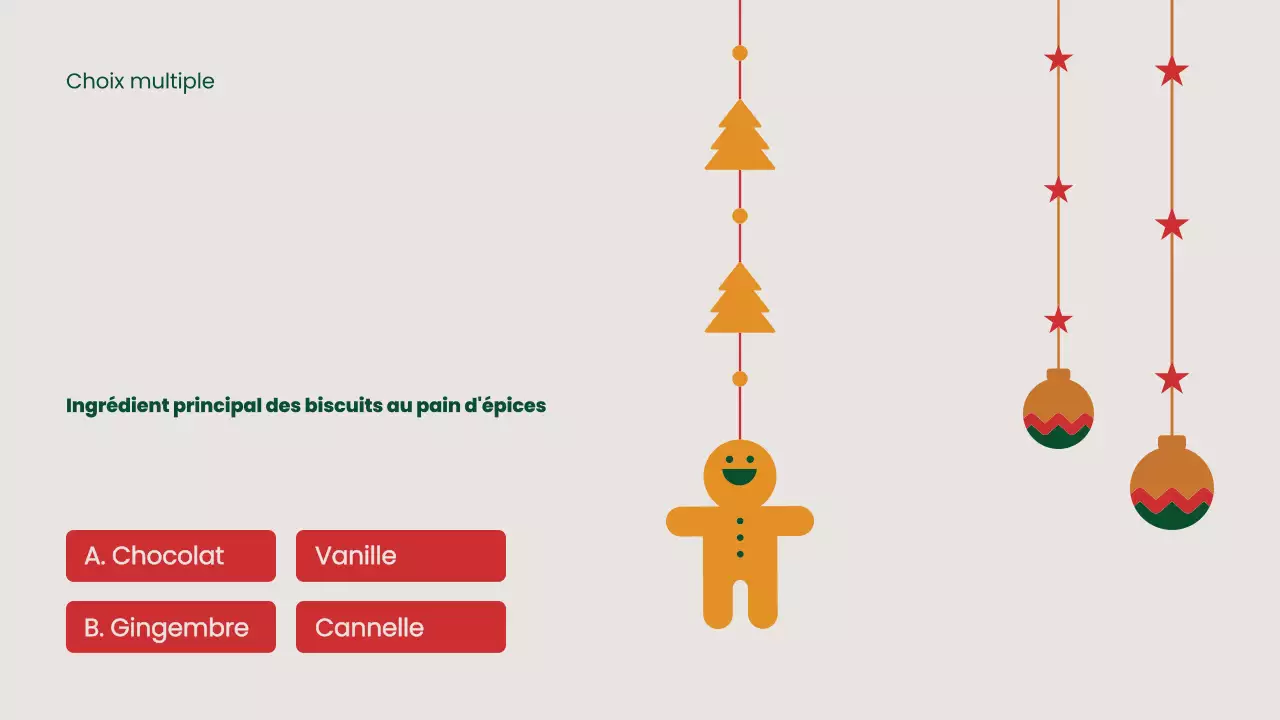 Des cadeaux de Noël simples