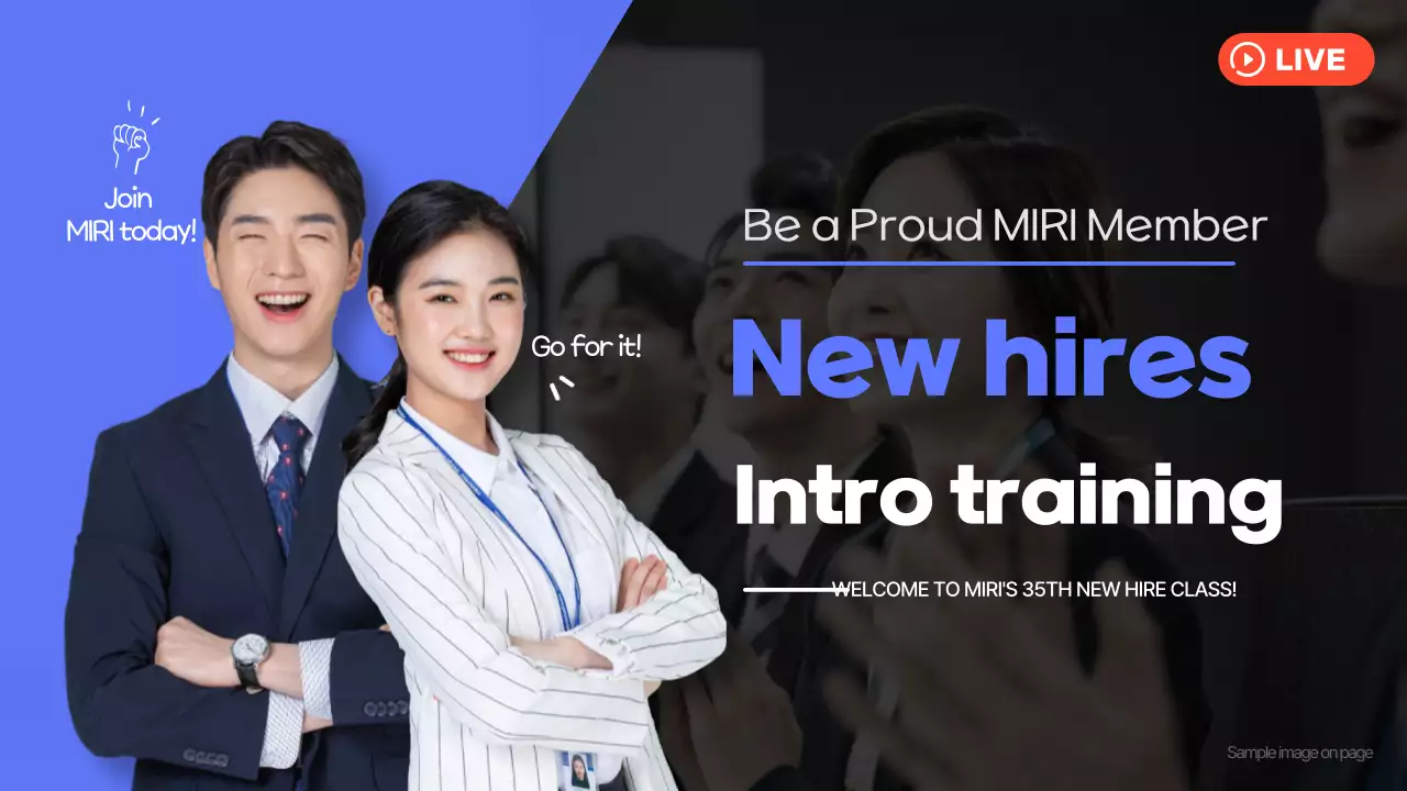 Thông báo về chương trình đào tạo Blue Modern trên YouTube Thumbnail