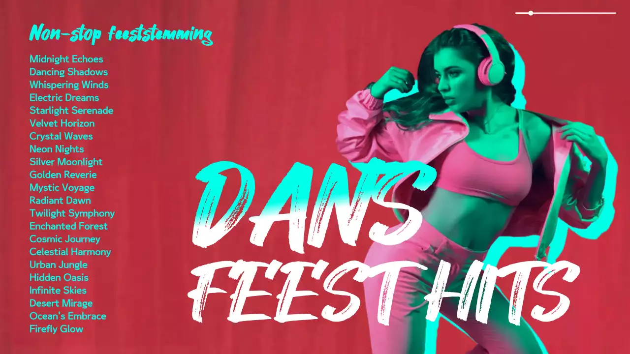 roze retro muziek afspeellijst