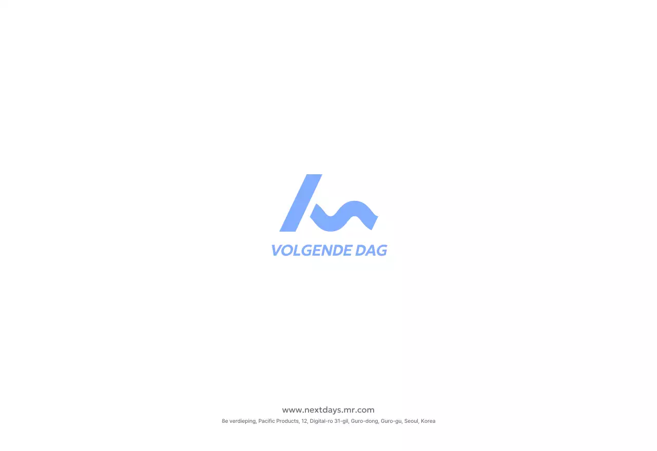 Photo goal tracker kalender met een vleugje blauw