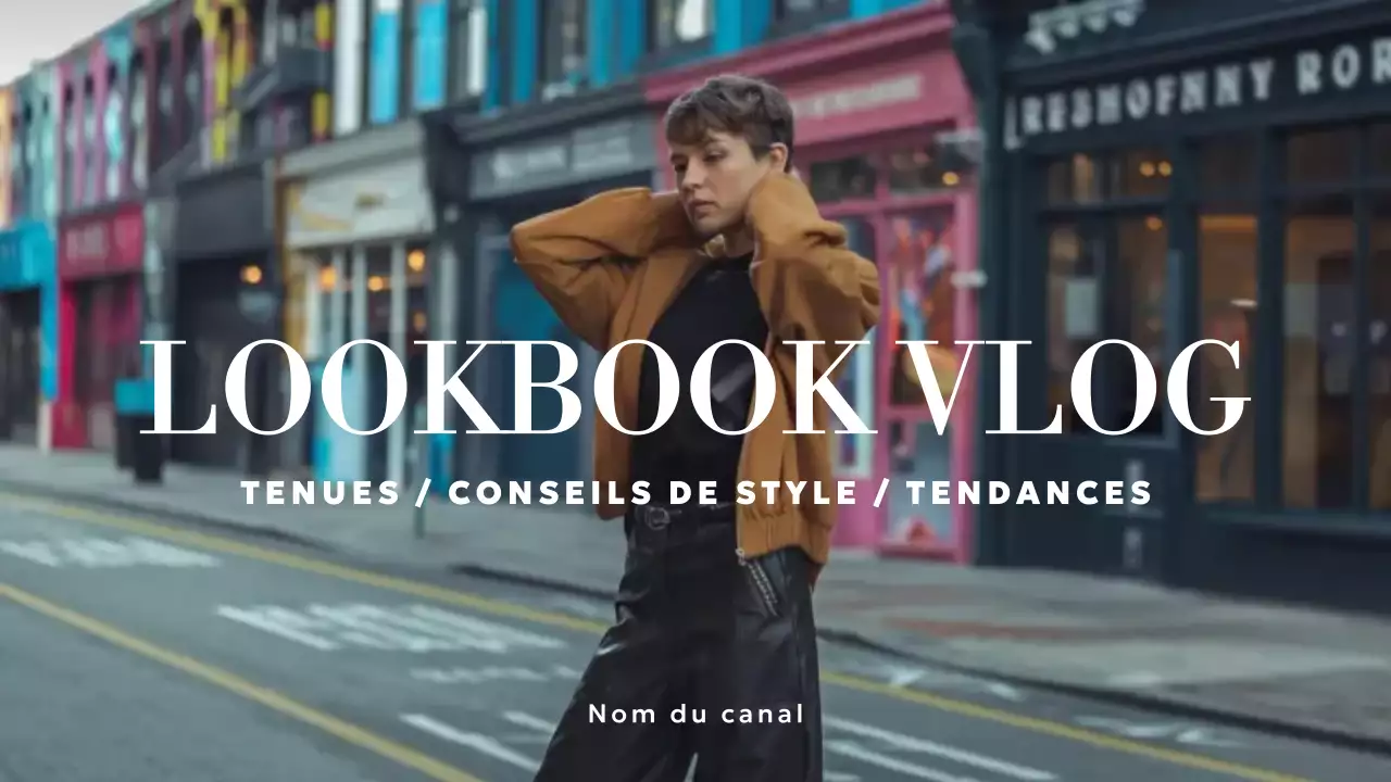 bleu gris jaune mode lookbook vlog
