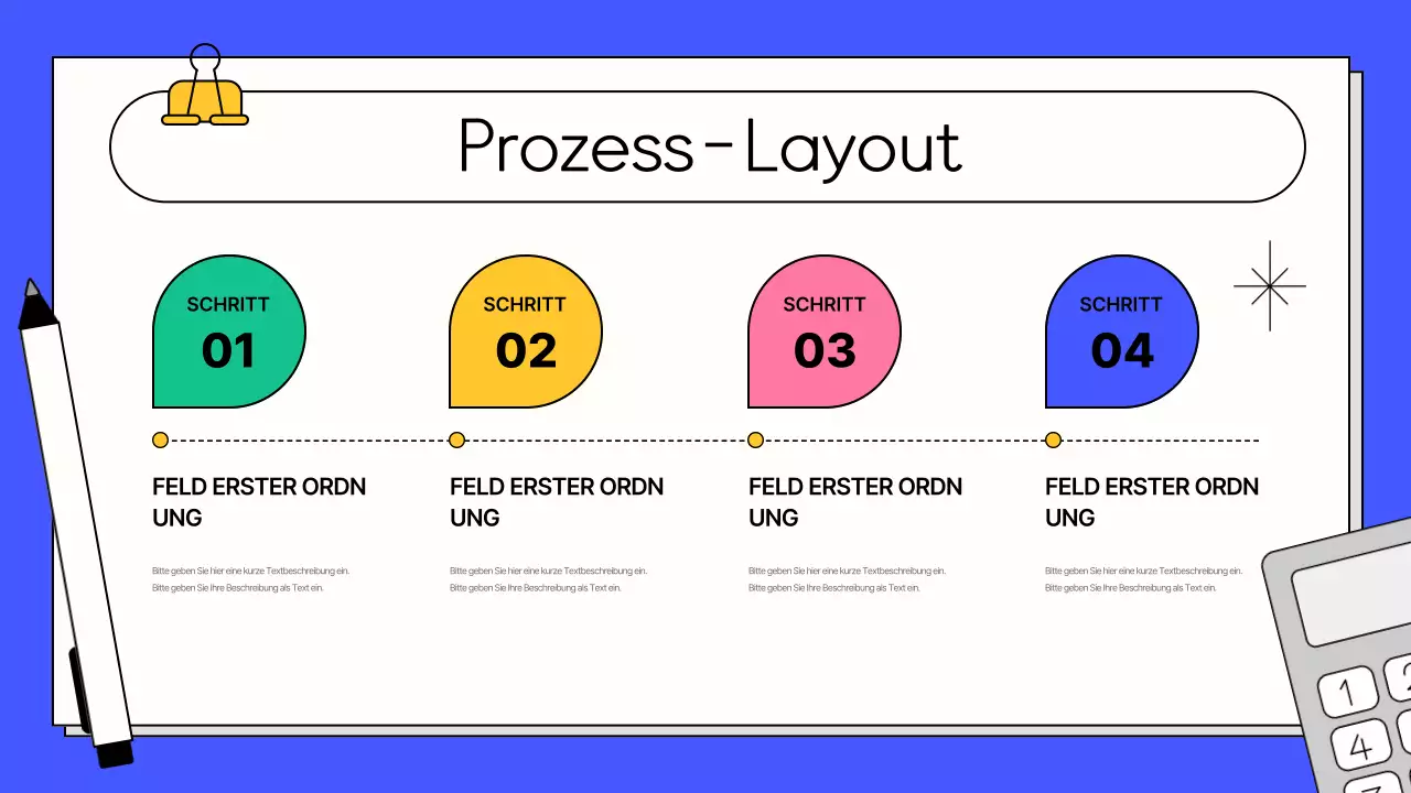 Ein grüner und kuscheliger Geschäftsbrief
