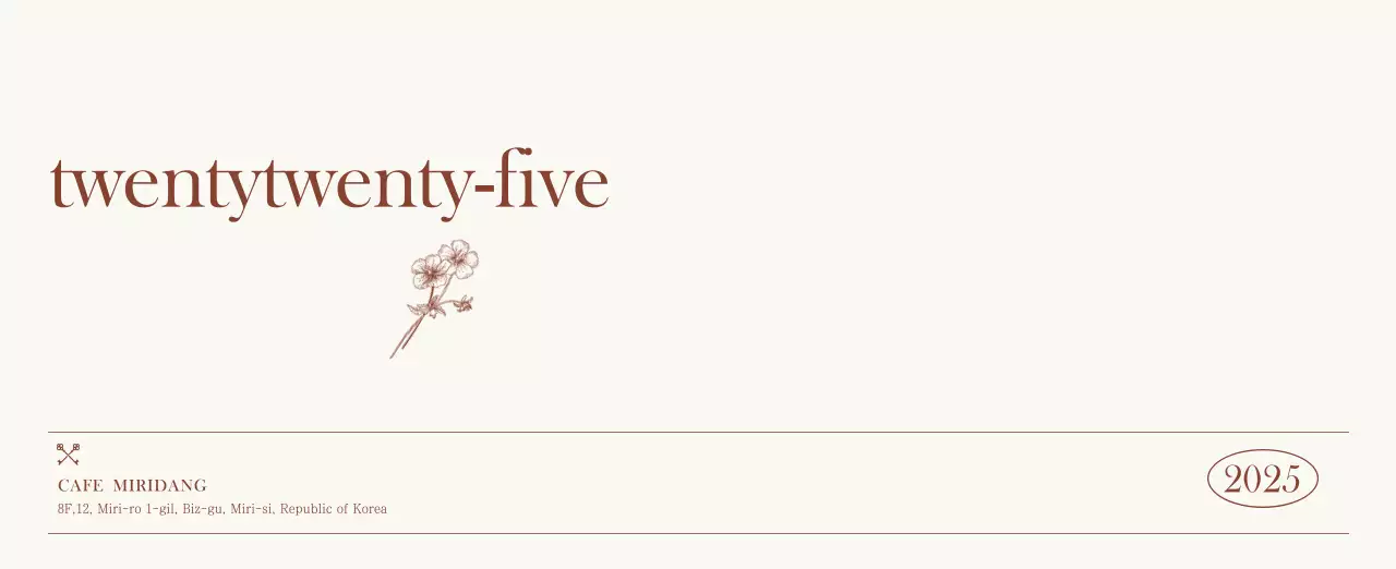 Promote Beige Vintage Cafe