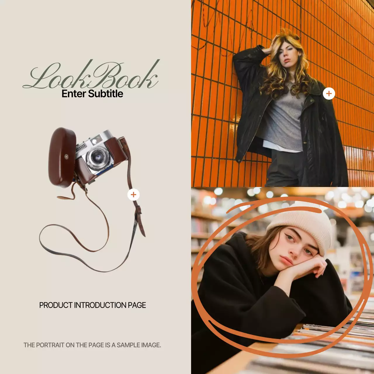 Beige Vintage Film Branding Instagram Carousel