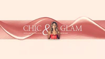 Rouge Elegant Fashion Youtube Channel Art