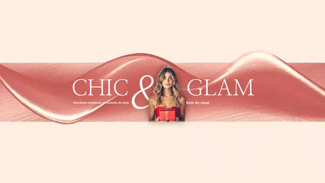 Rouge Elegant Fashion Youtube Channel Art