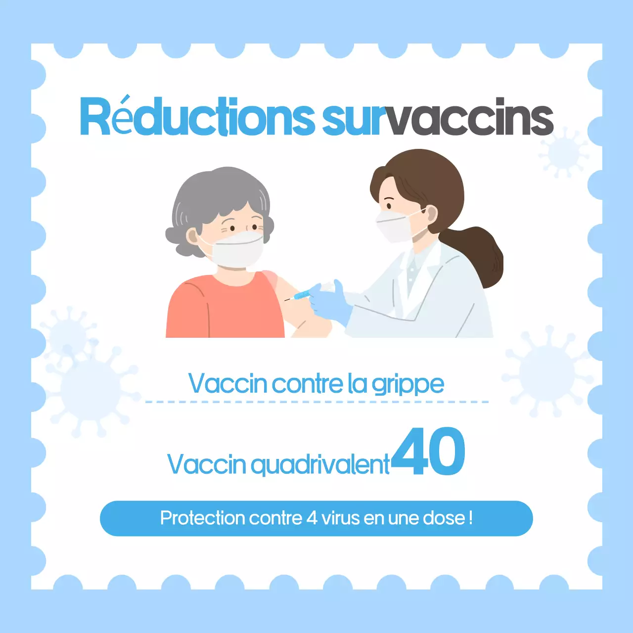 Light blue Simple Health Guide