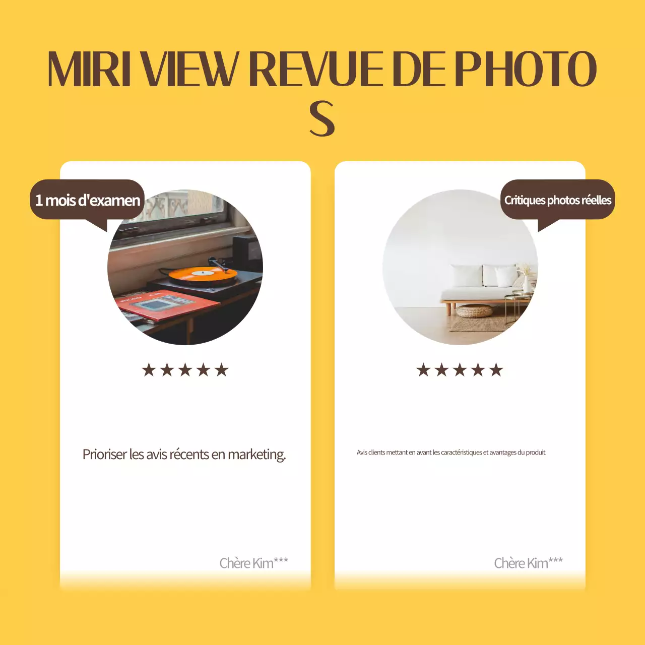 Une collection de modèles d'examen simples en jaune