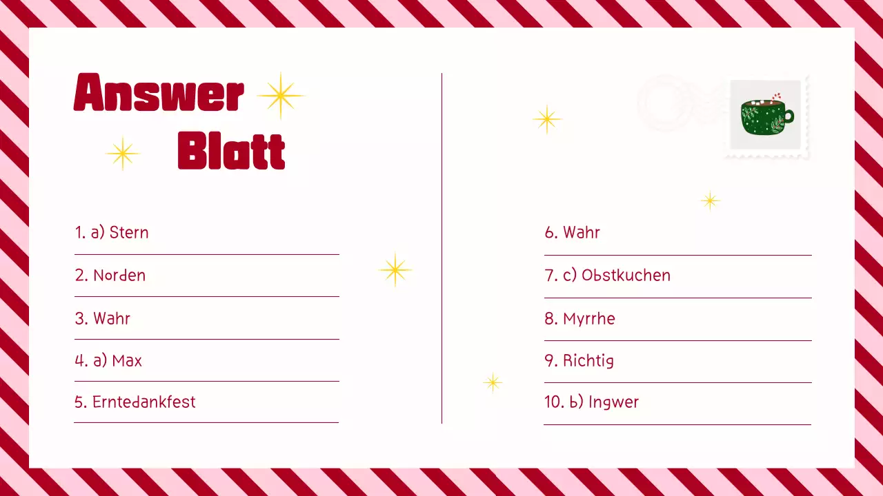 TRENDIGE LUSTIGE ILLUSTRATION WEIHNACHTS-QUIZ-SPIEL FÜR KINDER
