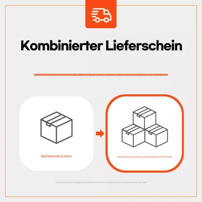 Orange Simple Versandinformationen