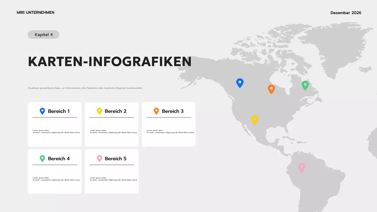 blaue moderne Infografik Leitfaden