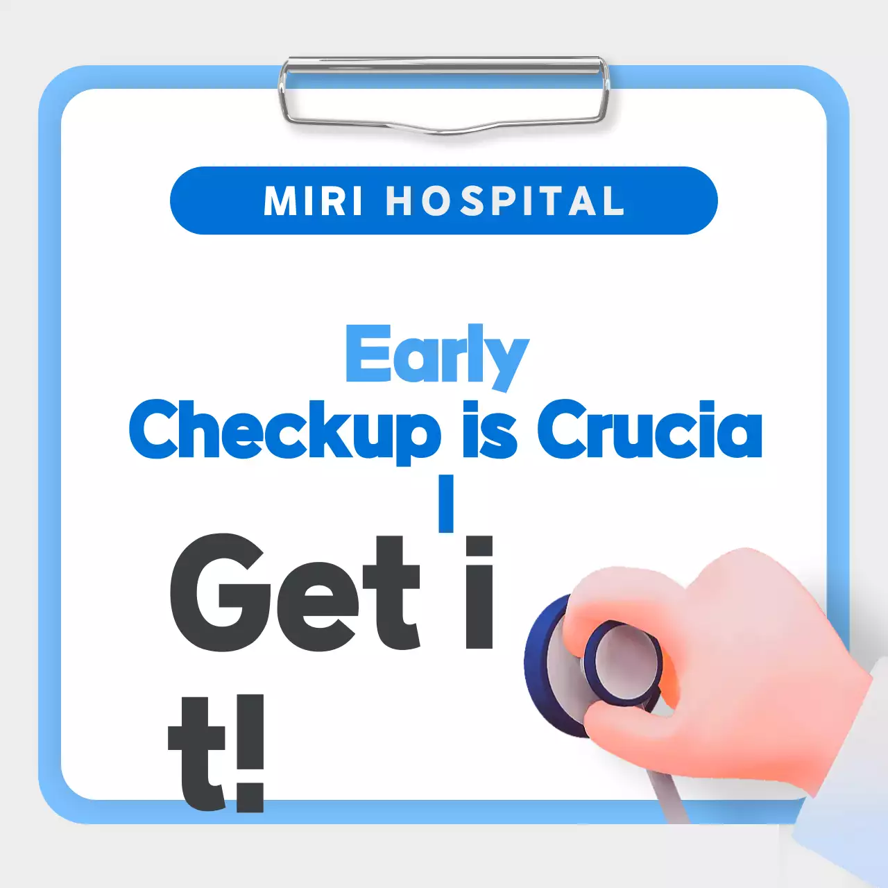 Guia de saúde moderna azul Carrossel do Instagram