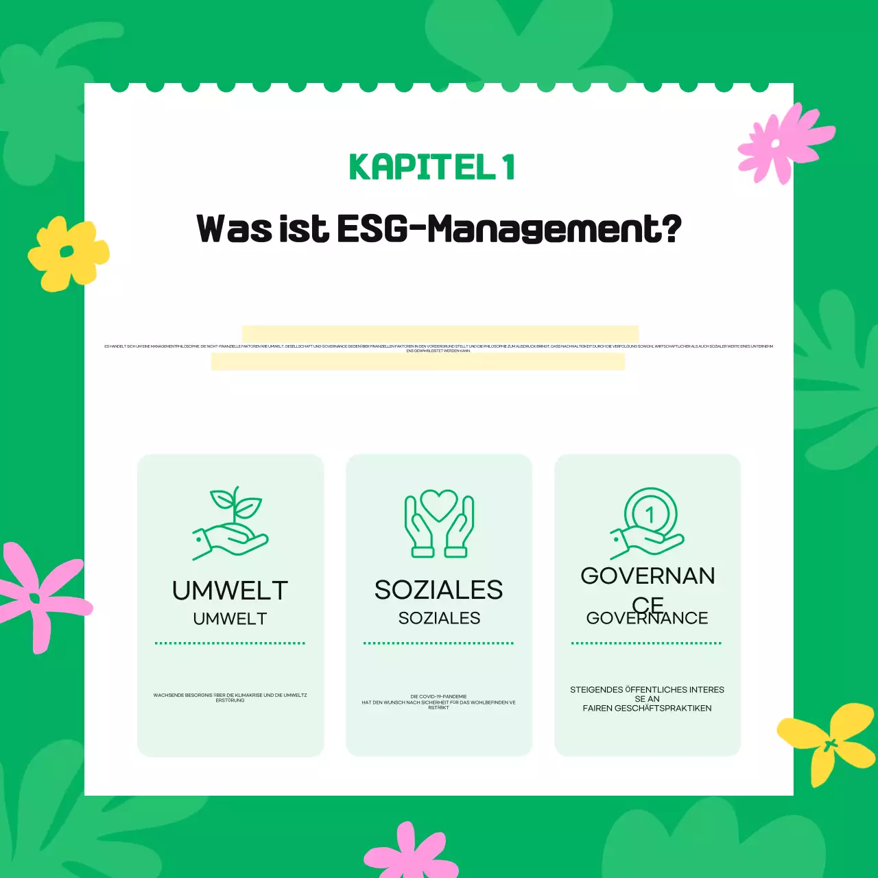 Green Simple Umweltkampagne