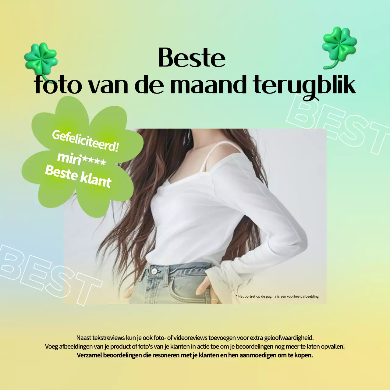 Mauve Modern Review Advertentie