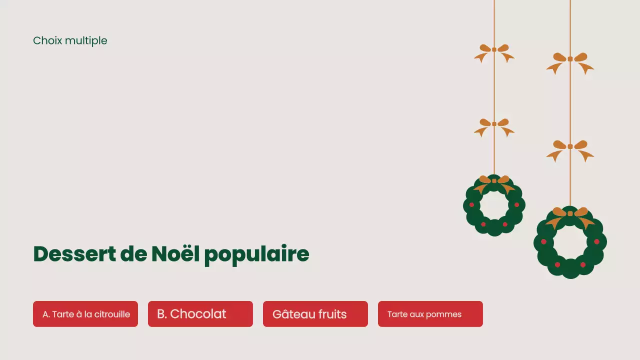 Des cadeaux de Noël simples