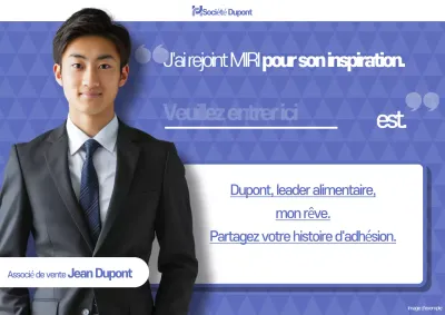 Lettre d'entretien de recrutement de Blue Modern