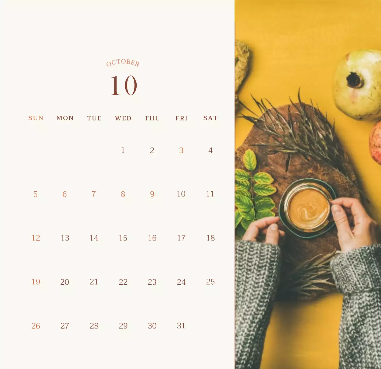 Promosikan Kafe Vintage Beige