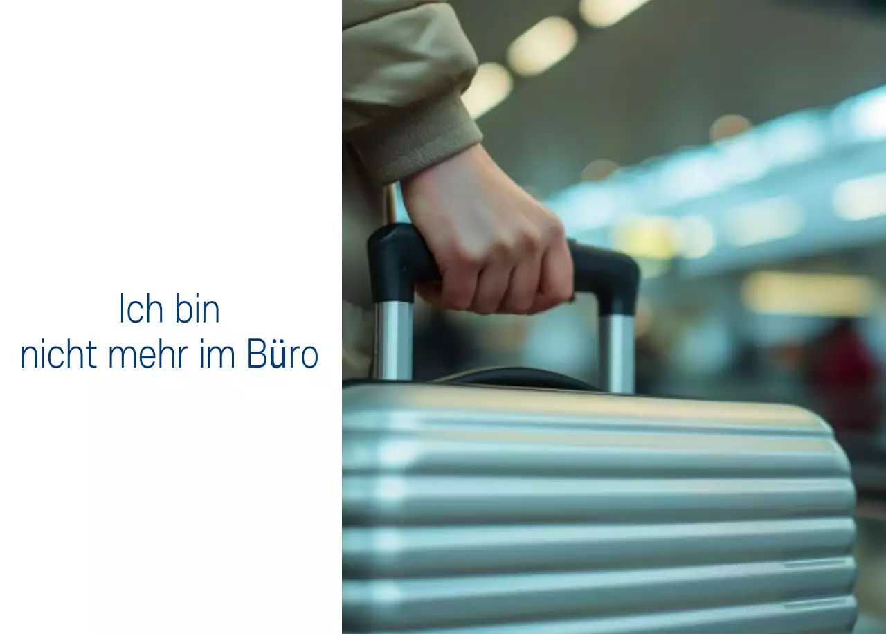 Marineblauer einfacher Krankenhaus-Werbekalender