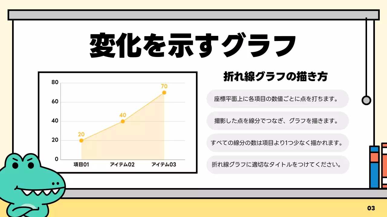ミント シンプル 資料 プレゼンテーション