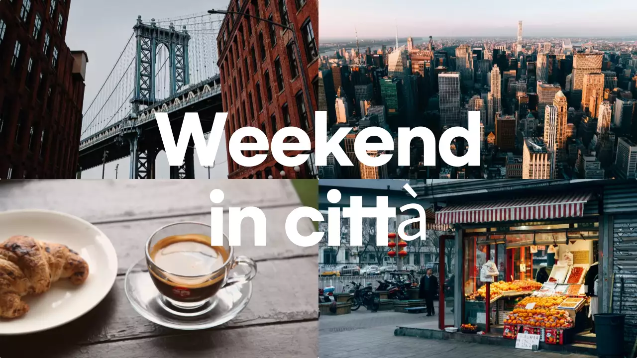 grigio marrone bianco weekend in città vlog stile moderno