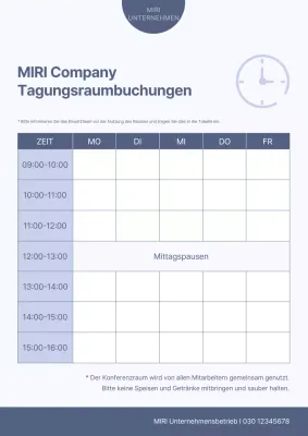 Mauve clean schedule guide