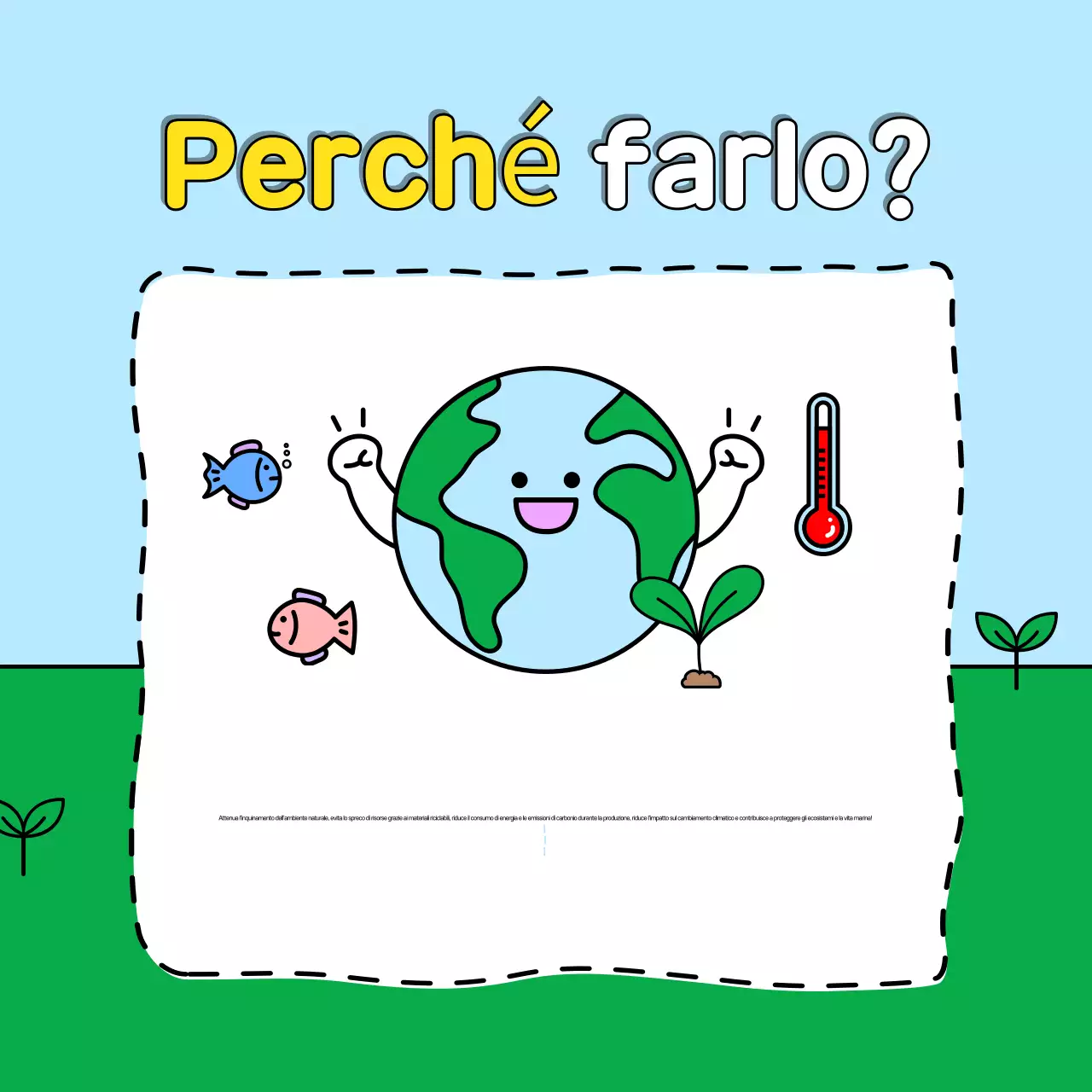 Promuovere la sfida per la vita verde e azzurra