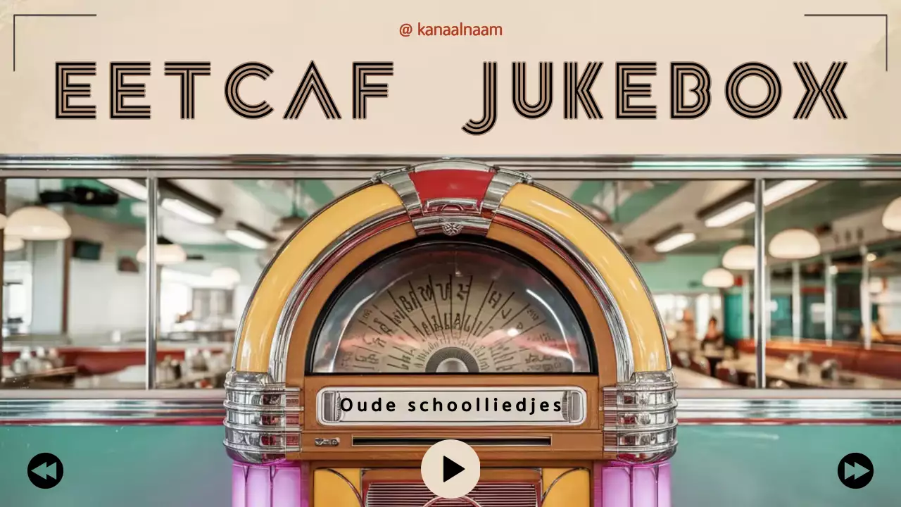 beige retro muziek afspeellijst