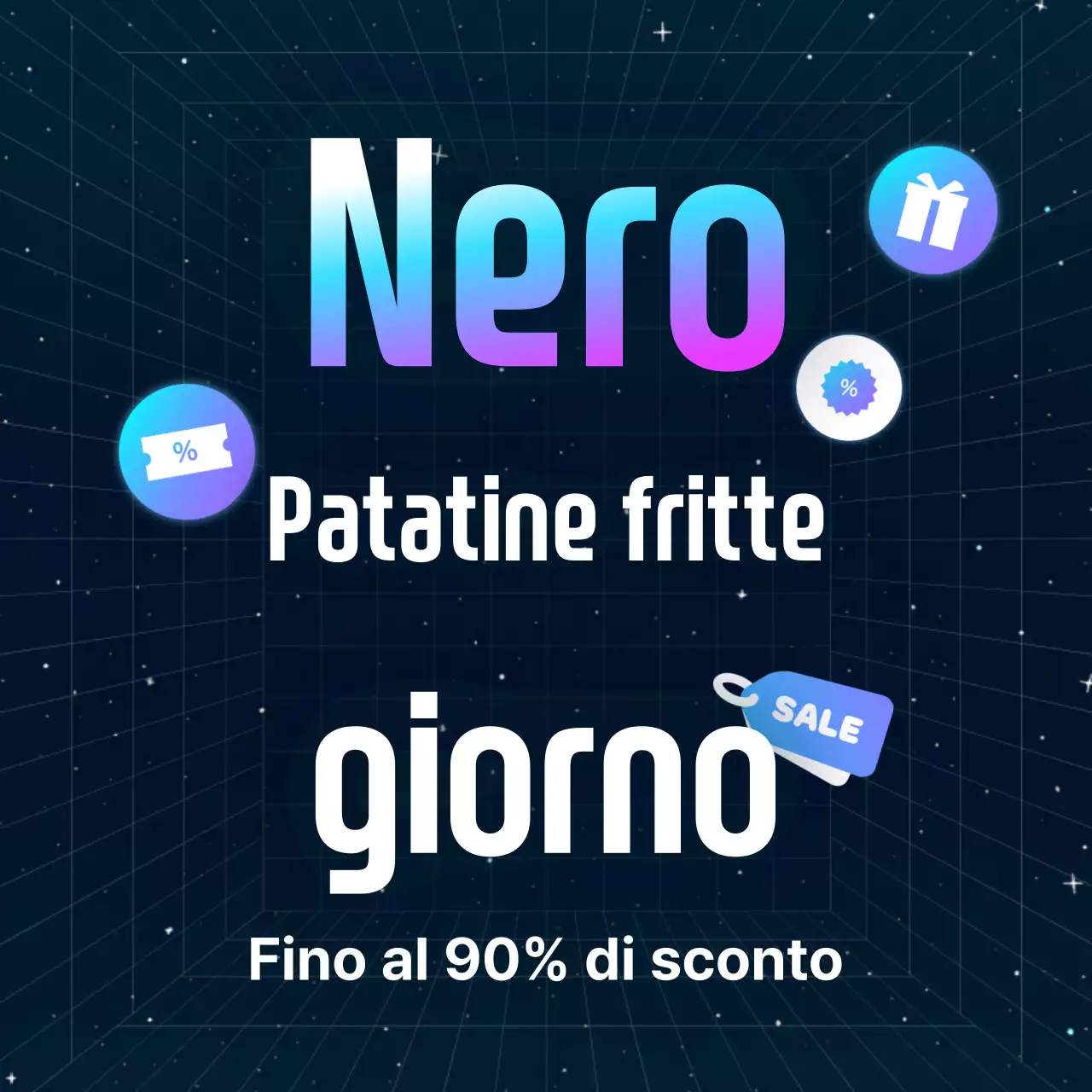 Vendita moderna nera