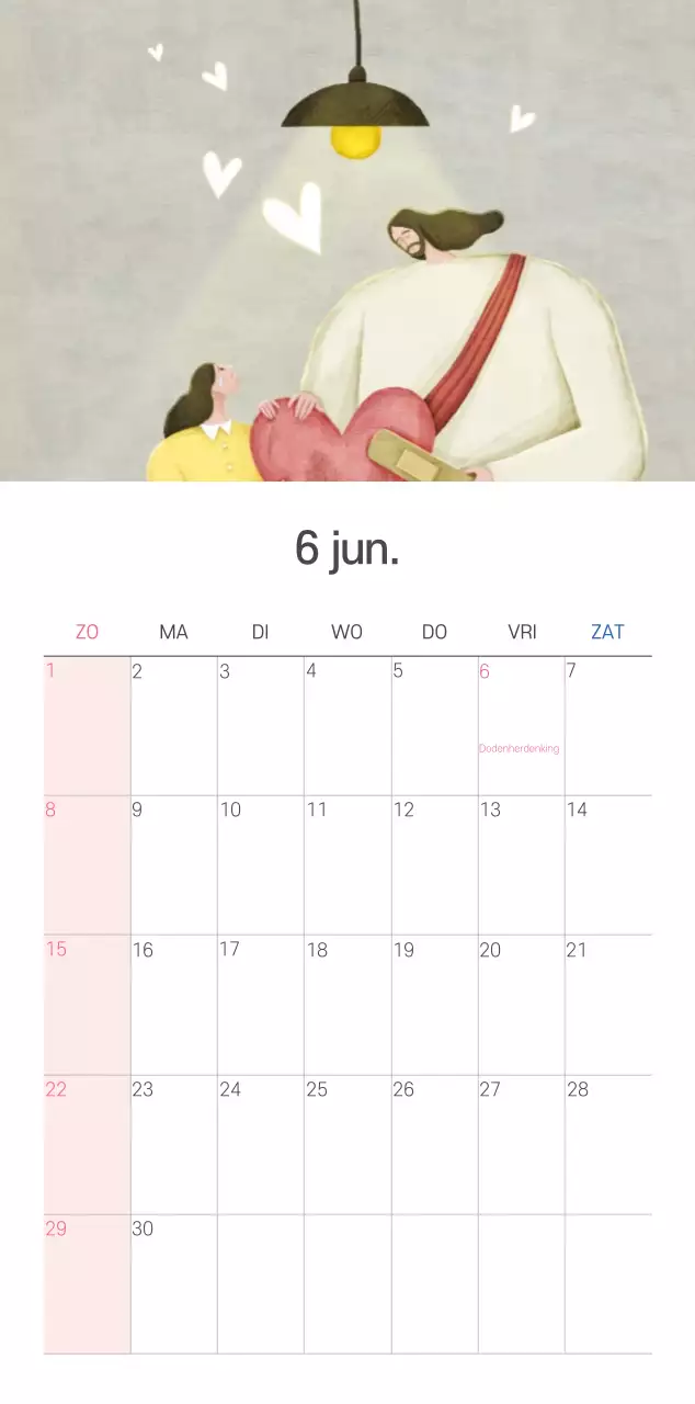 Pastel schone illustratie kerk