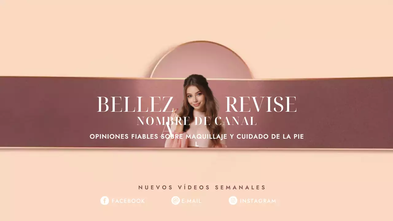 Anuncio de Belleza Elegante Beige