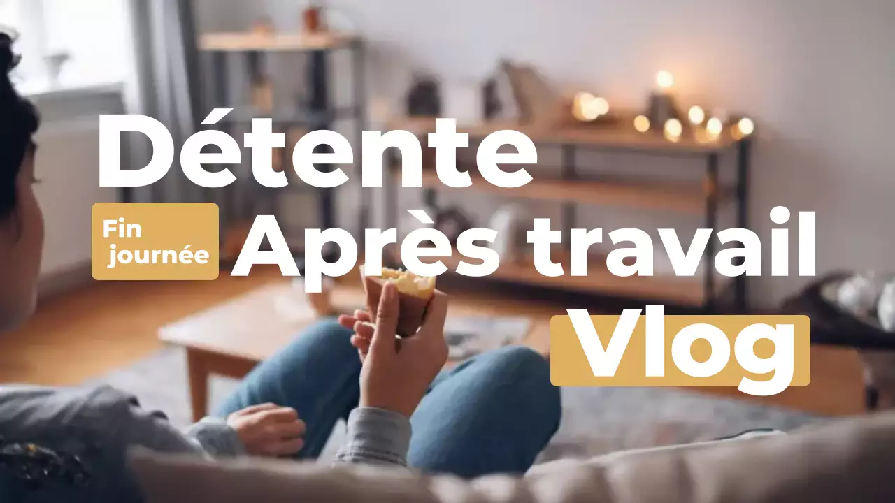 beige se détendre après le travail vlog style moderne