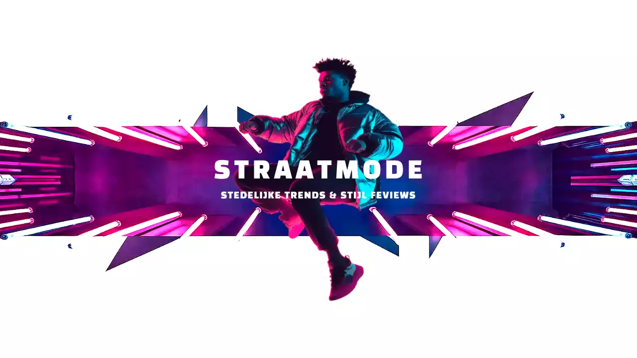 neon stedelijke mode advertentie