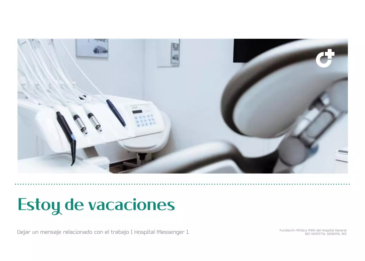 Calendario hospitalario en marco de fotos verde