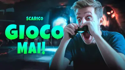 Pubblicità di gioco in grassetto verde acqua