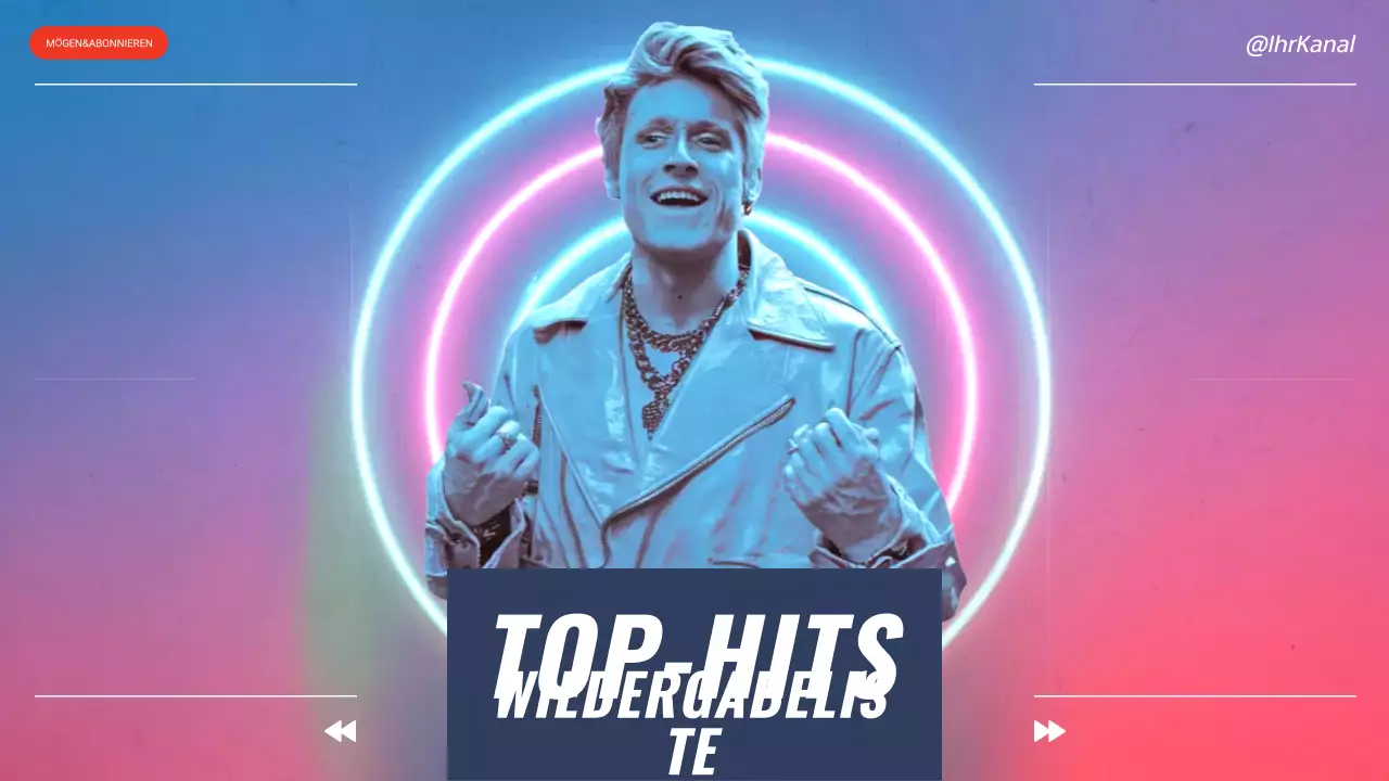 Neon-Retro-Musik-Playlist